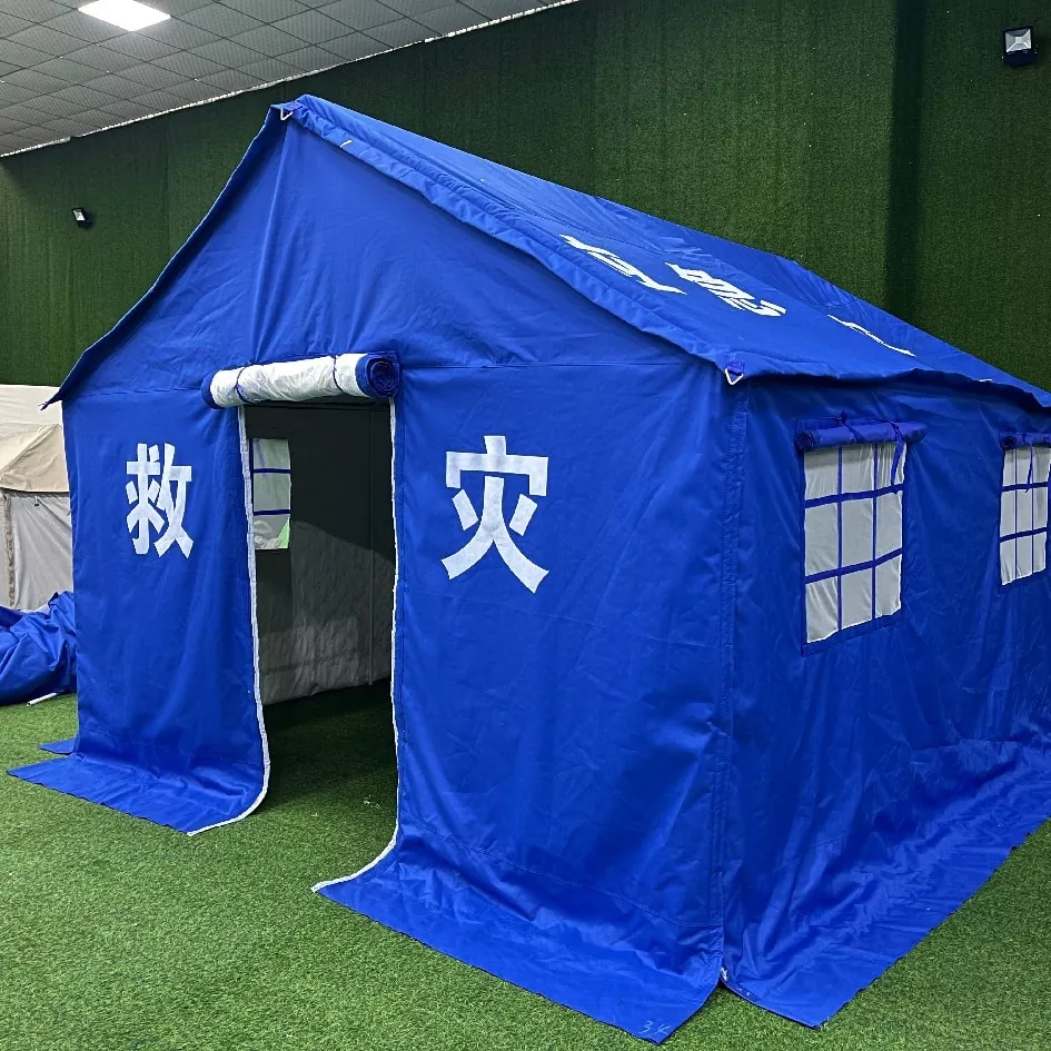 Teanta faochadh èiginn cotan 36-meatair ceàrnagach