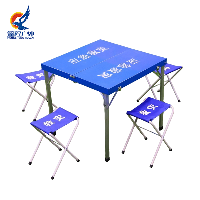 Clàr faochadh èiginn agus seata cathair